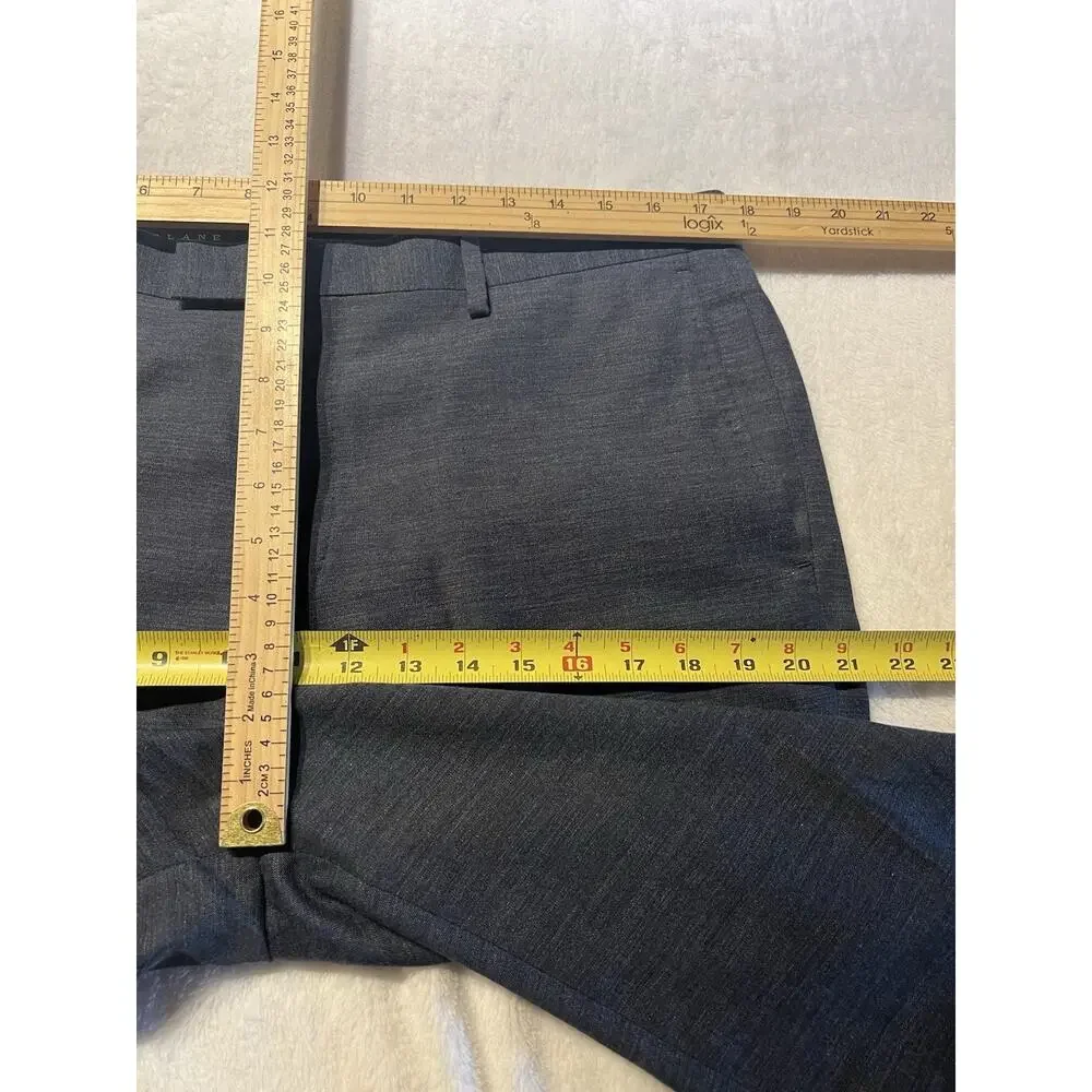 BR Banana Republic Marlane 40L 35x31 Slim Slate Blue Suit Wool Cotton